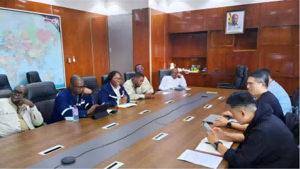 High-level strategic meeting between Deans Join delegation and Major West African Smelter executive team regarding PTM project
